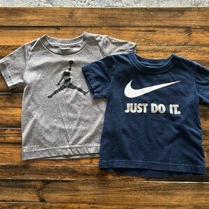 Nike and Jordan T shirt Bundle 2-3T